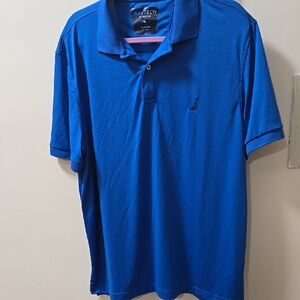 Nautica Men's Blue Polo Shirt